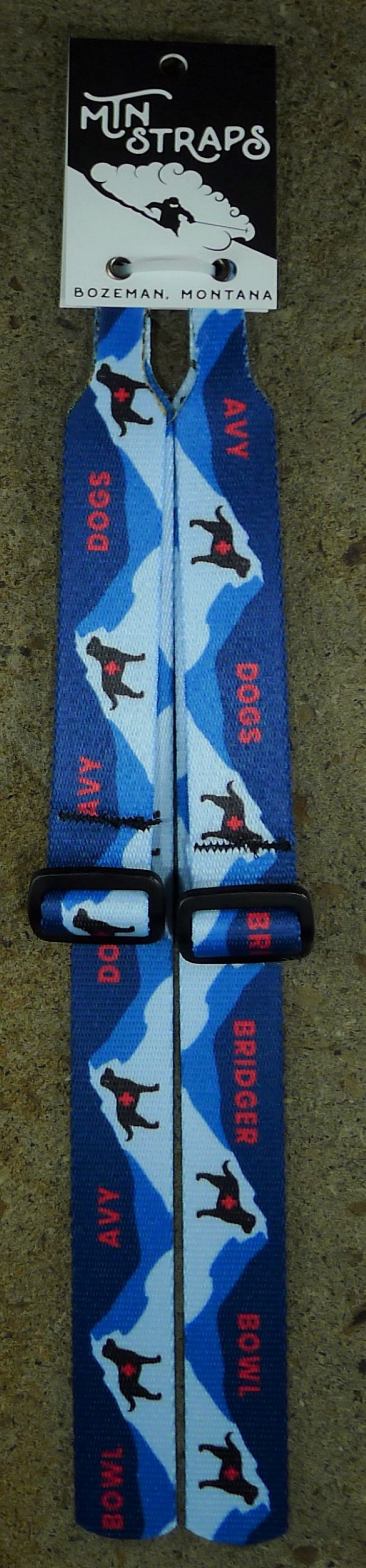 Bridger Avy Dog Ski Pole Straps – MTN Straps